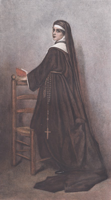 The Abbess of Jouarre
from the painting by A. Enault
